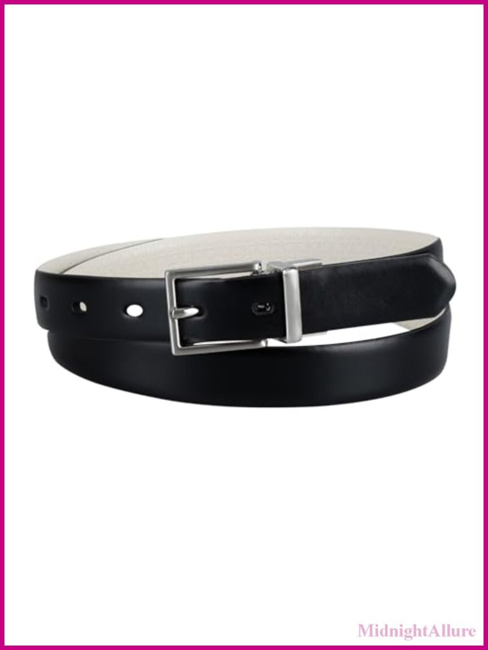 Reversible Skinny Belt for Jeans Trousers Dresses 1 Inch Wide